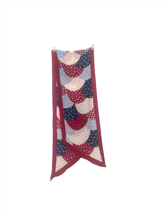 Red Dots silkesscarf